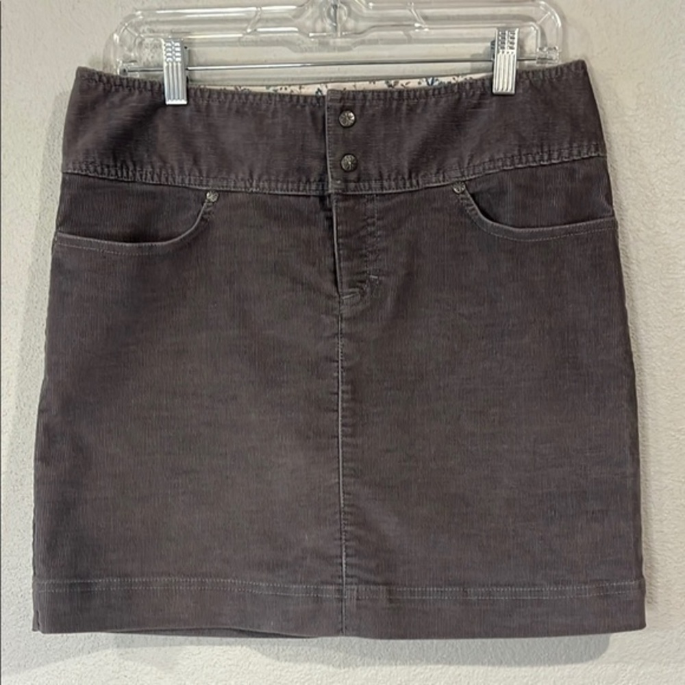 Athleta Ridge stretch corduroy mini skirt 8